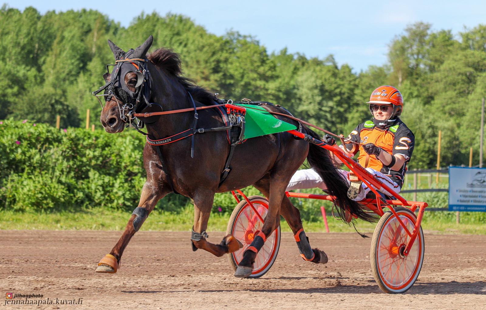 Vuoden voitokkain B-poni Ekstrands Bärgarn. 11 voittoa. Omistaja, hoitaja ja valmentaja Saana Tuuri, kasvattaja Pia Ekstrand. Kuva: Hippos / Jenna Haapala.